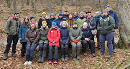Gruppenbild von zertifizierten Waldpädagogen